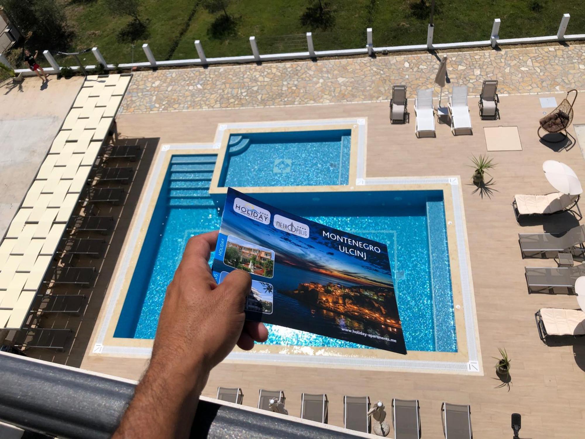Metropolis Hotel Ulcinj Exterior foto
